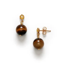 Online Ball Earring - Eye of the Tiger Earrings