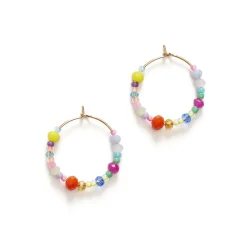 Outlet Breezy Beats Hoop Earrings