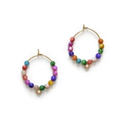 Online Carnival Hoop Earrings
