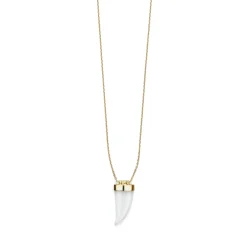 Hot Jaws Small Wave Necklace Necklaces