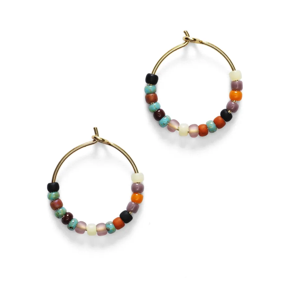 Discount Maya Beach Hoop Earrings