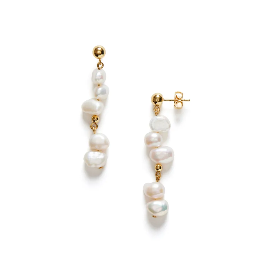 New Pearly Drop Earring Earrings