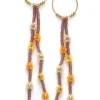 Clearance Petals Hoop Earrings Earrings