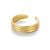 Discount Ripple Toe Ring Rings