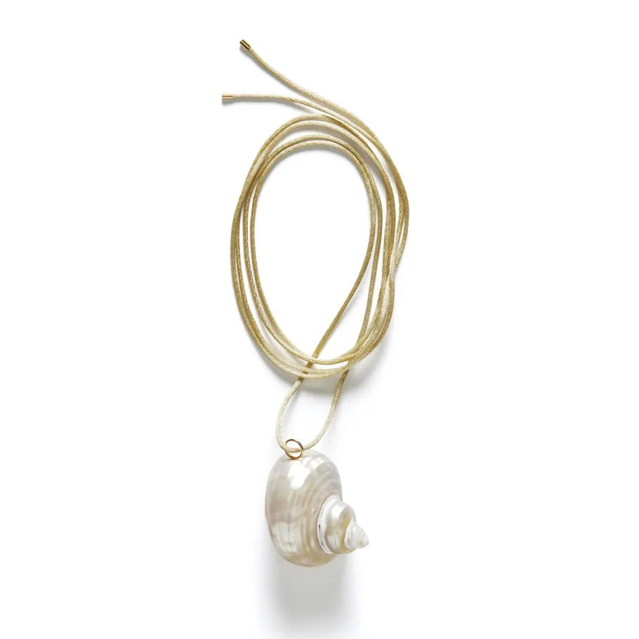 New Shell On A String Necklaces