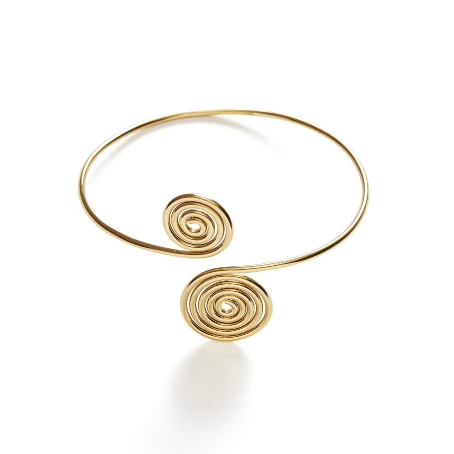 Outlet Spiral Upper Arm Cuff Bracelets