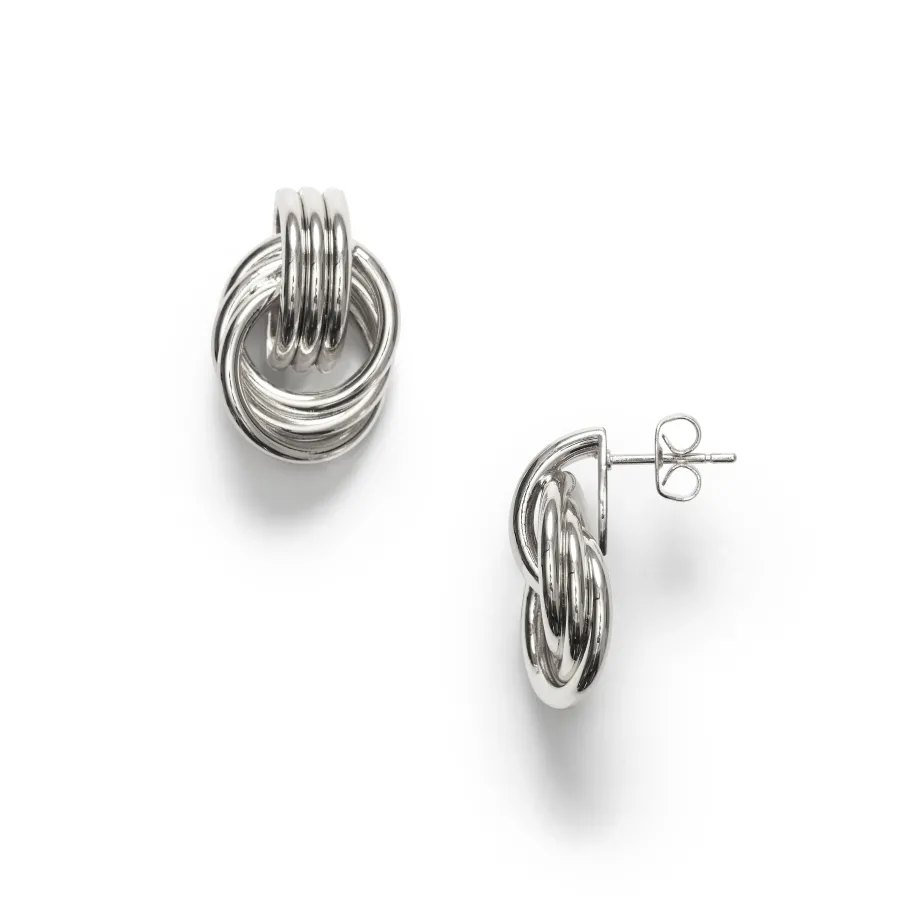 New Triplet Earring - Silver Earrings