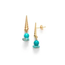 Discount Turret Shell Earrings - Biscay Bay Earrings